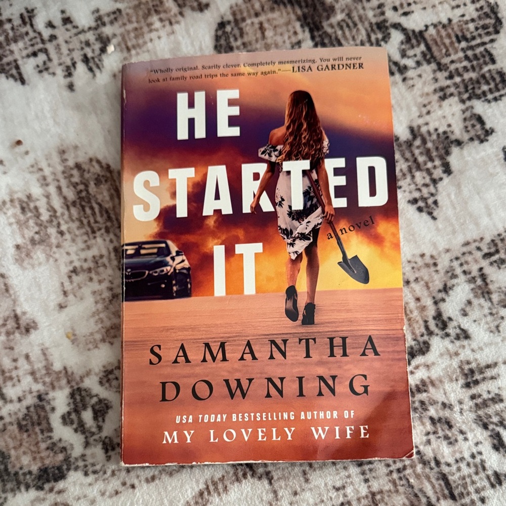 He Started It by Samantha Downing Book